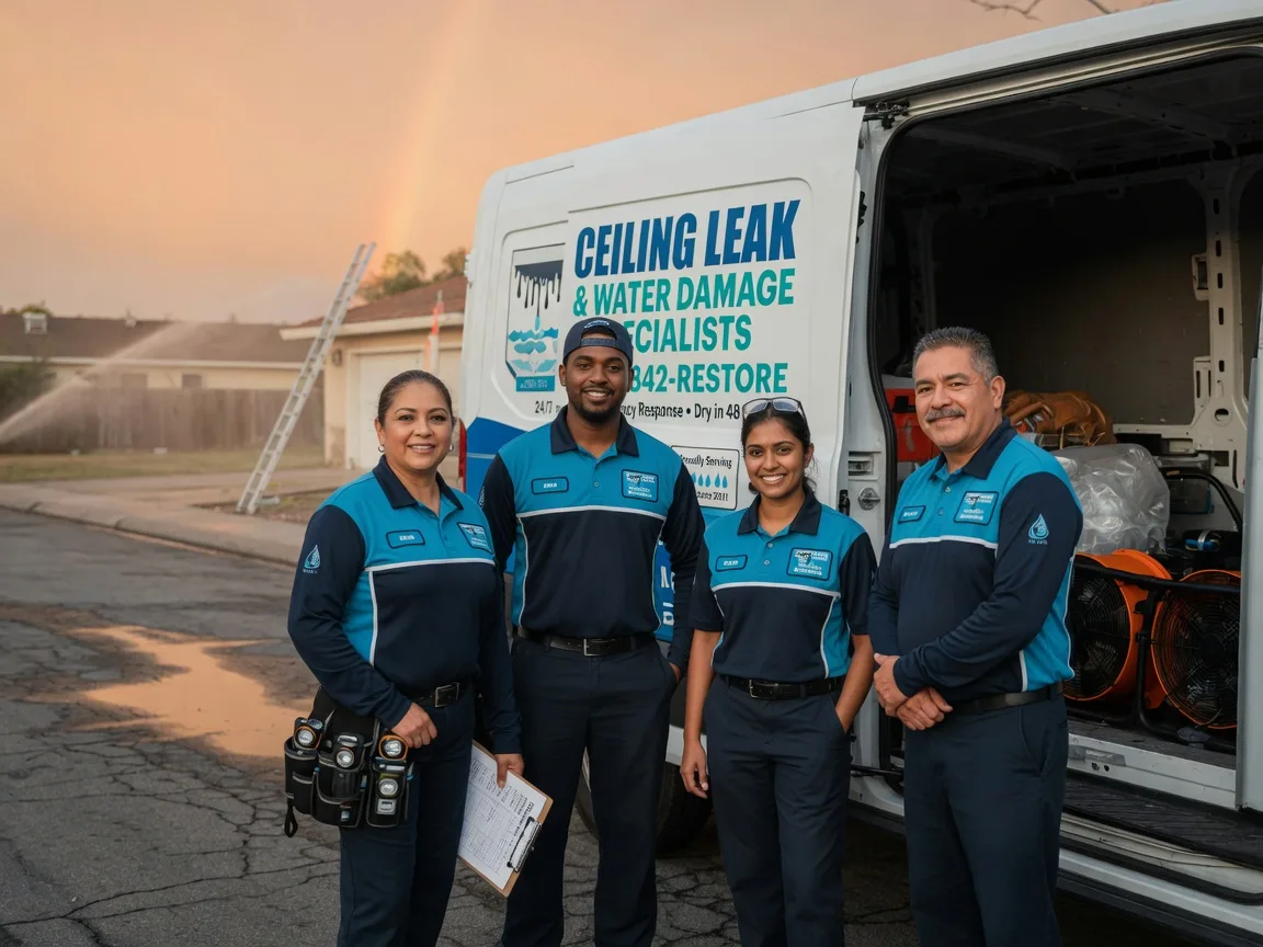 Ceiling Leak Cleanup company in Mooringsport, LA